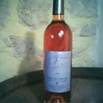 stock de vin rosé